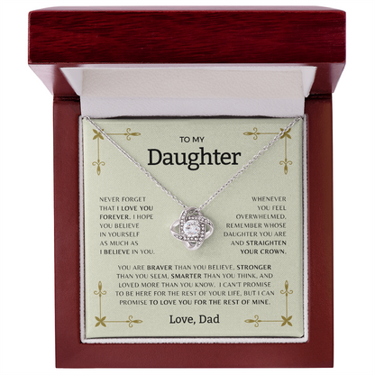 To My Daughter | Alluring Beauty Necklace